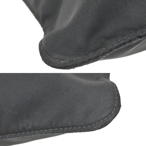 PRADA Logo Tessuto Crossbody Shoulder Bag Nylon Leather Black SHW Italy 31KB226 - Picture 2 of 13